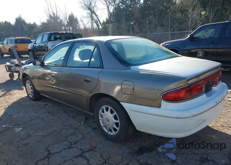 2003 Buick Century Custom z USA, uszkodzony, nr VIN 2G4WS52J631216009